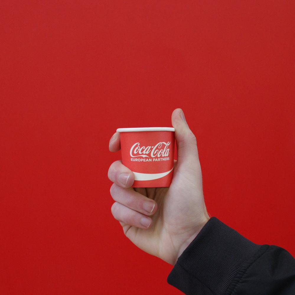 4oz custom branded single wall espresso cup