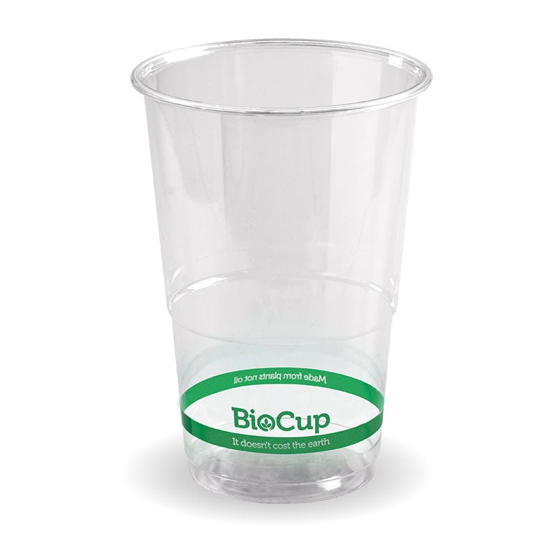 280ml clear pla cold disposable takeout cups