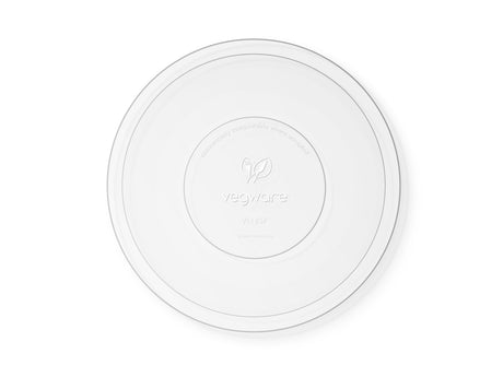 185-Series PLA flat lid for Vegware bon appetit bowls