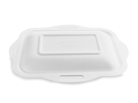 Size 5 bagasse Vegware gourmet range lid