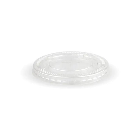 recyclable pet plastic flat lid for paper cups 90mm